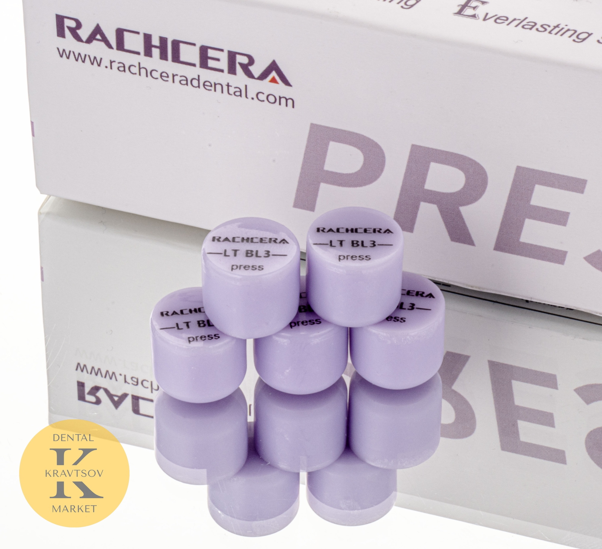 Стеклокерамические таблетки, Rachcera, 5  шт.  